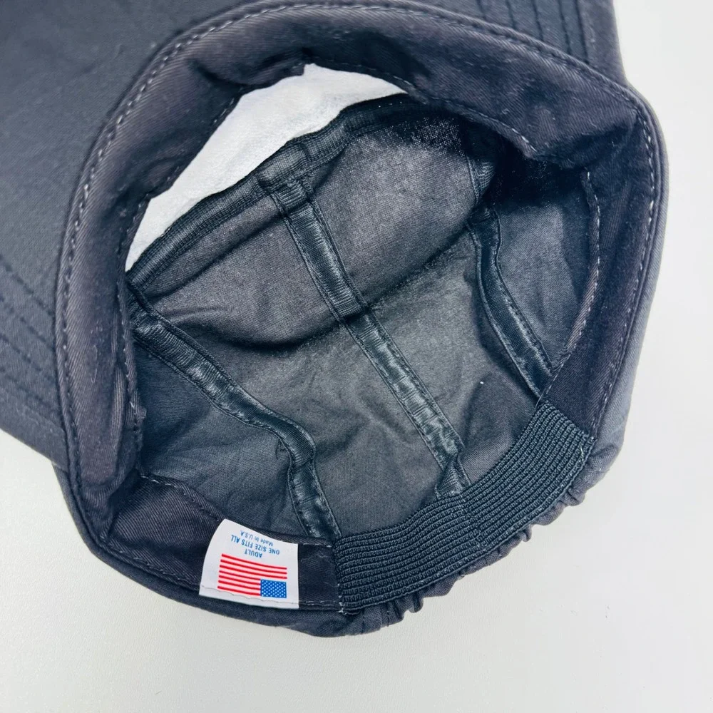 Vintage‎ Benson & Hedges Blues 5 Panel Hat Black USA Made Tobacco Promo Cap OSFA